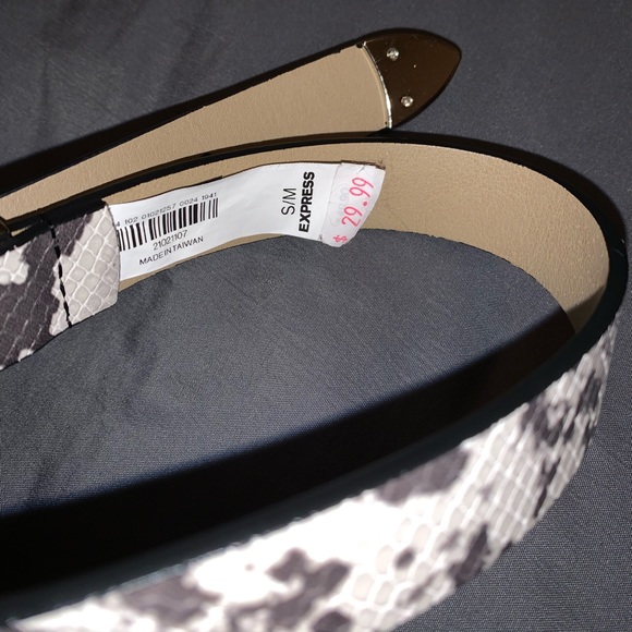 Snake patterned belt - Picture 3 of 4